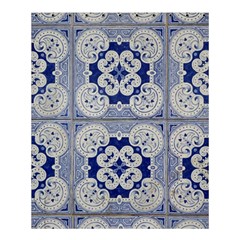 Ceramic Portugal Tiles Wall Shower Curtain 60  X 72  (medium) 