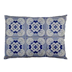 Ceramic Portugal Tiles Wall Pillow Case (two Sides) by Amaryn4rt