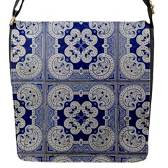 Ceramic Portugal Tiles Wall Flap Messenger Bag (s)