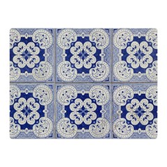 Ceramic Portugal Tiles Wall Double Sided Flano Blanket (mini) 