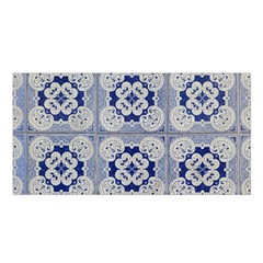 Ceramic Portugal Tiles Wall Satin Shawl