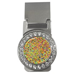 Canvas Acrylic Design Color Money Clips (cz) 