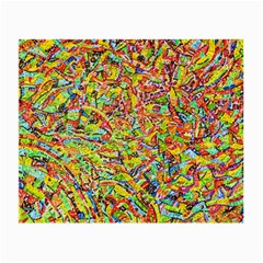 Canvas Acrylic Design Color Small Glasses Cloth (2-side)