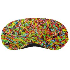 Canvas Acrylic Design Color Sleeping Masks