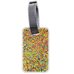 Canvas Acrylic Design Color Luggage Tags (two Sides)