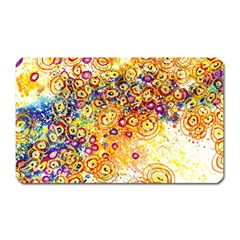 Canvas Acrylic Design Color Magnet (rectangular) by Amaryn4rt