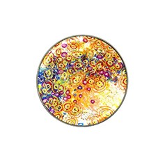 Canvas Acrylic Design Color Hat Clip Ball Marker