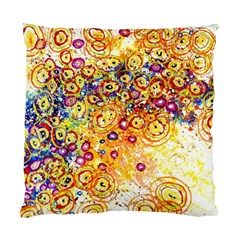 Canvas Acrylic Design Color Standard Cushion Case (one Side)