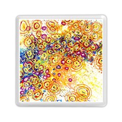 Canvas Acrylic Design Color Memory Card Reader (square) 