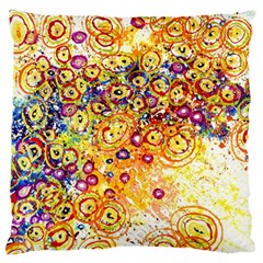 Canvas Acrylic Design Color Standard Flano Cushion Case (one Side)