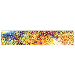 Canvas Acrylic Design Color Flano Scarf (small)