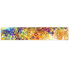 Canvas Acrylic Design Color Flano Scarf (large)