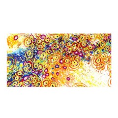 Canvas Acrylic Design Color Satin Wrap