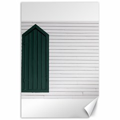 Construction Design Door Exterior Canvas 24  X 36 