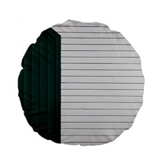 Construction Design Door Exterior Standard 15  Premium Round Cushions by Amaryn4rt