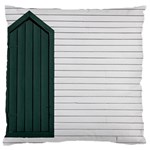 Construction Design Door Exterior Large Flano Cushion Case (One Side) Front