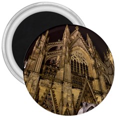 Cologne Church Evening Showplace 3  Magnets by Amaryn4rt