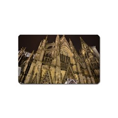 Cologne Church Evening Showplace Magnet (name Card) by Amaryn4rt