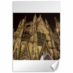 Cologne Church Evening Showplace Canvas 24  X 36  by Amaryn4rt