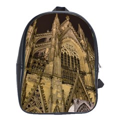 Cologne Church Evening Showplace School Bags(large)  by Amaryn4rt