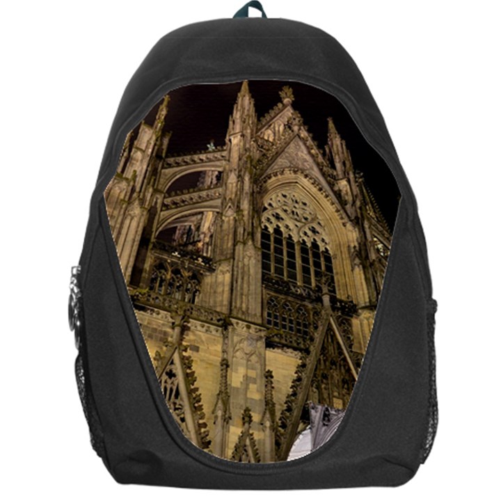 Cologne Church Evening Showplace Backpack Bag