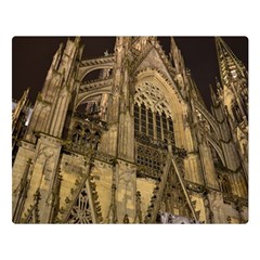 Cologne Church Evening Showplace Double Sided Flano Blanket (large)  by Amaryn4rt