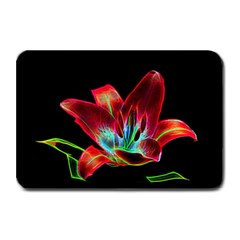 Flower Pattern Design Abstract Background Plate Mats