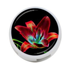 Flower Pattern Design Abstract Background 4-port Usb Hub (one Side) by Amaryn4rt