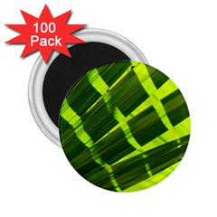 Frond Leaves Tropical Nature Plant 2 25  Magnets (100 Pack)  by Amaryn4rt