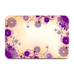 Floral Background Plate Mats