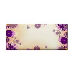 Floral Background Cosmetic Storage Cases