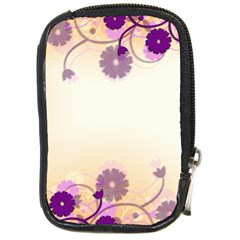 Floral Background Compact Camera Cases by Amaryn4rt