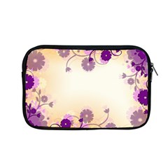 Floral Background Apple Macbook Pro 13  Zipper Case