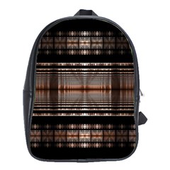 Fractal Art Design Geometry School Bags(large)  by Amaryn4rt