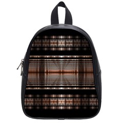 Fractal Art Design Geometry School Bags (small)  by Amaryn4rt