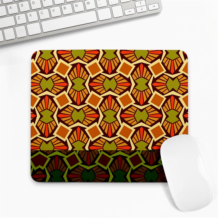 Geometry Shape Retro Trendy Symbol Large Mousepads