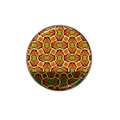 Geometry Shape Retro Trendy Symbol Hat Clip Ball Marker (4 Pack) by Amaryn4rt