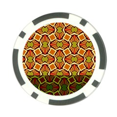 Geometry Shape Retro Trendy Symbol Poker Chip Card Guard (10 Pack) by Amaryn4rt