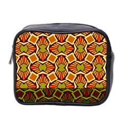 Geometry Shape Retro Trendy Symbol Mini Toiletries Bag 2-side by Amaryn4rt