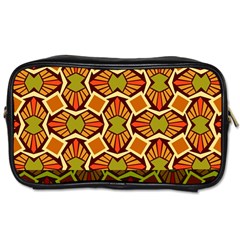 Geometry Shape Retro Trendy Symbol Toiletries Bags by Amaryn4rt