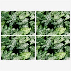 Green Leaves Nature Pattern Plant Belt Buckles