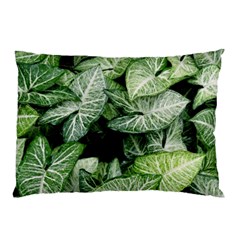 Green Leaves Nature Pattern Plant Pillow Case