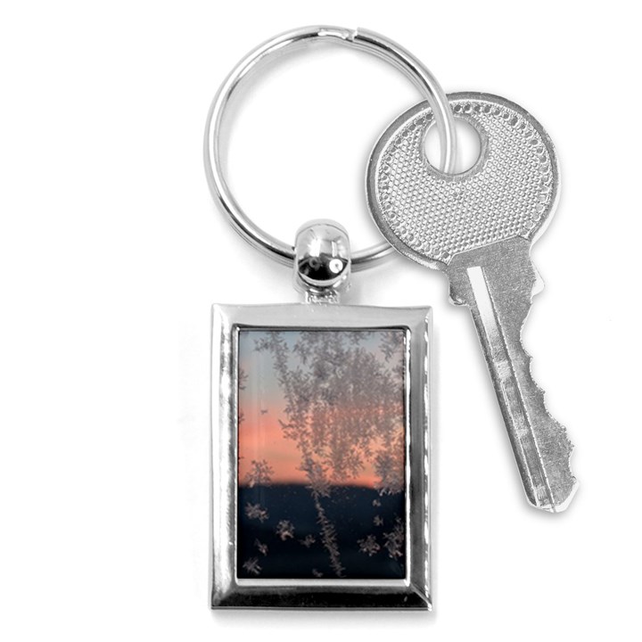 Hardest Frost Winter Cold Frozen Key Chains (Rectangle) 