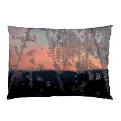 Hardest Frost Winter Cold Frozen Pillow Case (two Sides) by Amaryn4rt