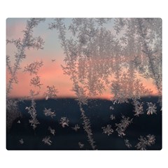 Hardest Frost Winter Cold Frozen Double Sided Flano Blanket (small)  by Amaryn4rt