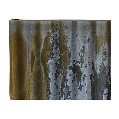 Grunge Rust Old Wall Metal Texture Cosmetic Bag (xl) by Amaryn4rt