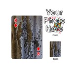 Grunge Rust Old Wall Metal Texture Playing Cards 54 (Mini)  Front - Diamond8