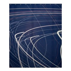 Light Movement Pattern Abstract Shower Curtain 60  X 72  (medium) 