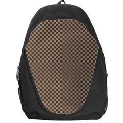 Pattern Background Diamonds Plaid Backpack Bag by Amaryn4rt