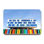 Office Building Small Doormat  24 x16  Door Mat